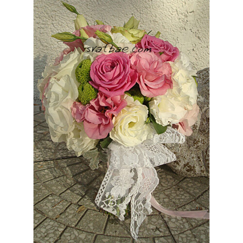 Булчински букет “Дантела”