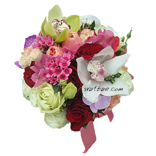 Булчински букет “Екстравагантност” Булчински букет “Екстравагантност”