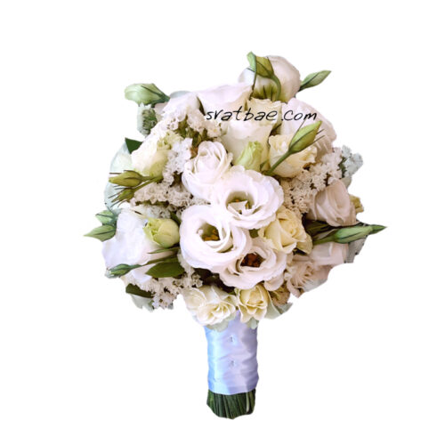 Булчински букет “Бяла приказка”