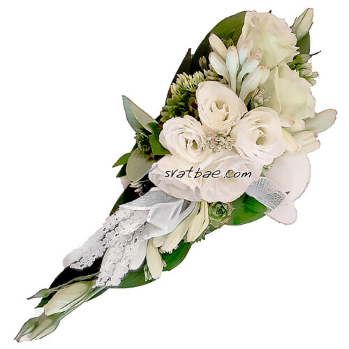 Дамско бижу от естествени цветя за ревер Дамско бижу от естествени цветя за ревер