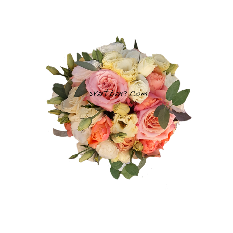 Булчински букет “Корал” Булчински букет “Корал”