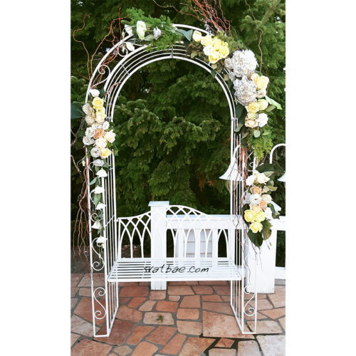 Сватбена Арка тип “Тунел” с естествени цветя Сватбена Арка тип “Тунел” с естествени цветя