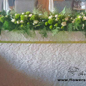 Цветя За Младоженска Маса в горски стил