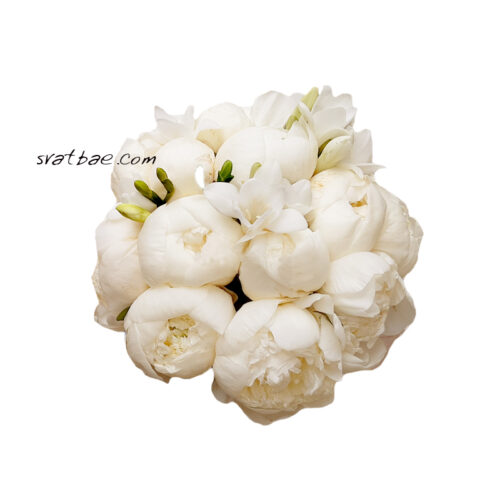 Булчински букет “Божуреста Белота”