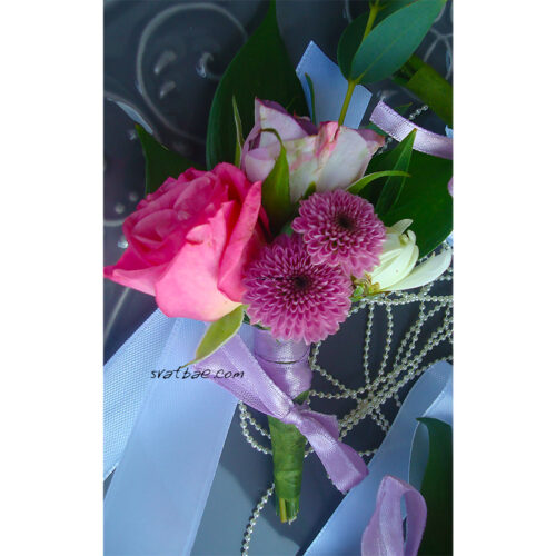 Бутониера с хризантема Бутониера с хризантема