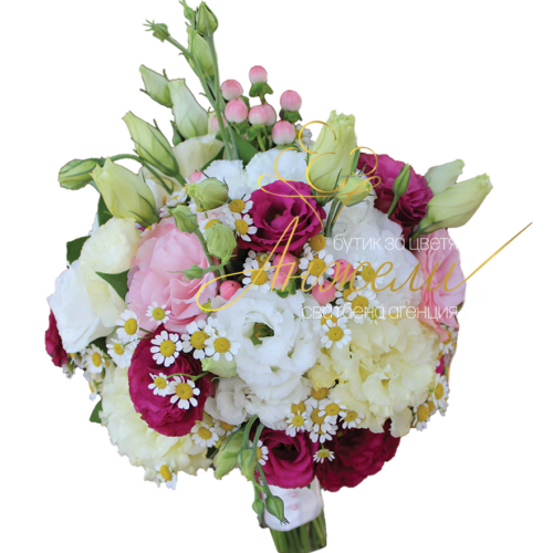 Булчински букет “Нежни маргаритки” Булчински букет “Нежни маргаритки”